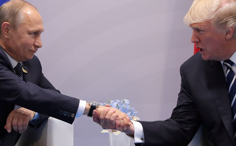 Donald Trump Vladimir Putin Hamburgo G20