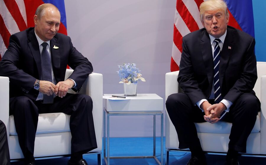 Donald Trump Vladimir Putin Hamburgo G20
