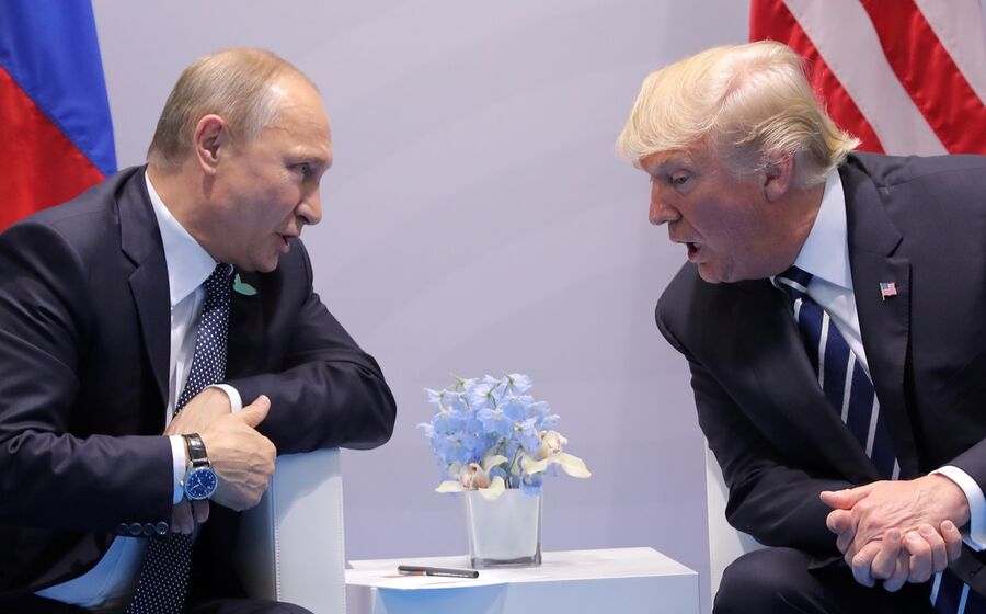 Donald Trump Vladimir Putin Hamburgo G20
