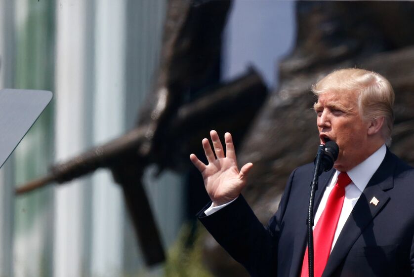 Donald Trump Varsóvia Polónia