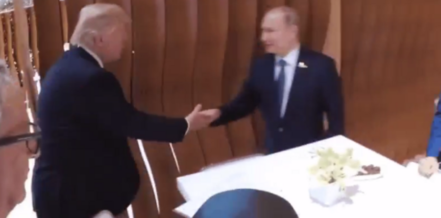 trump putin aperto mão