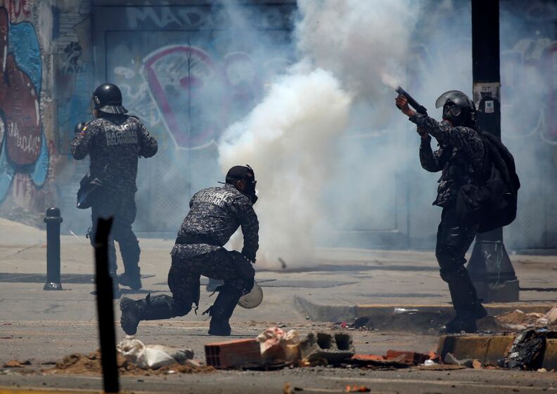 Caracas protestos Venezuela eleição constituinte violência