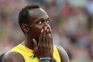 Bolt Londres despedida gatlin