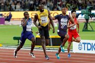 Bolt Londres despedida gatlin
