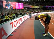 Bolt Londres despedida gatlin