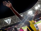 Bolt Londres despedida gatlin