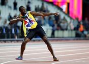 Bolt Londres despedida gatlin