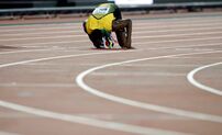 Bolt Londres despedida gatlin