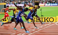 Bolt Londres despedida gatlin