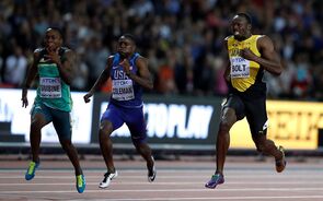 Bolt Londres despedida gatlin