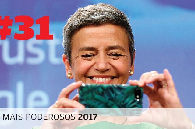 Margrethe Vestager é a 31.ª Mais Poderosa de 2017
