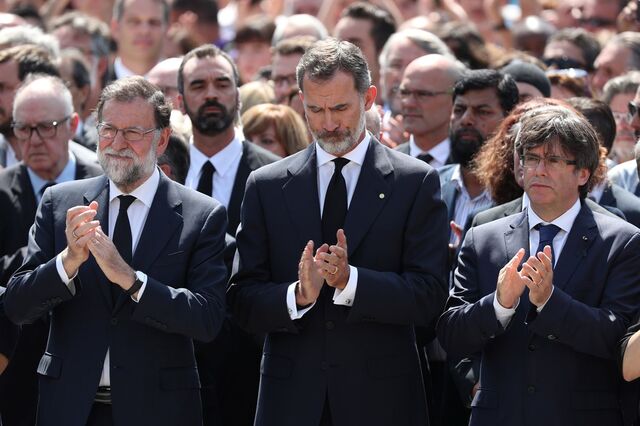 Meio milhão e o rei de Espanha mostram que não têm medo