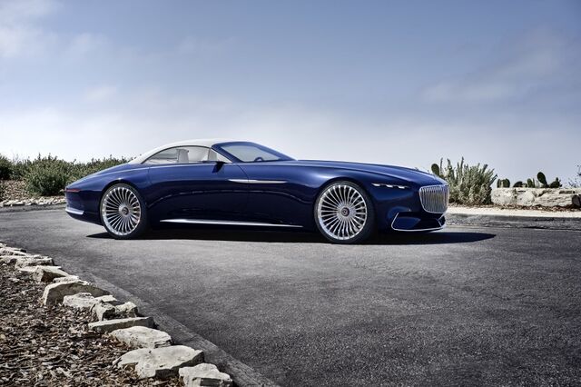  Mercedes apresenta descapotável eléctrico de luxo