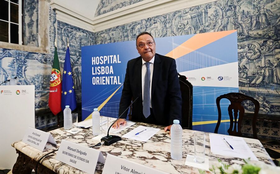 Manuel Delgado Secretário de Estado Saúde Hospital Lisboa Oriental