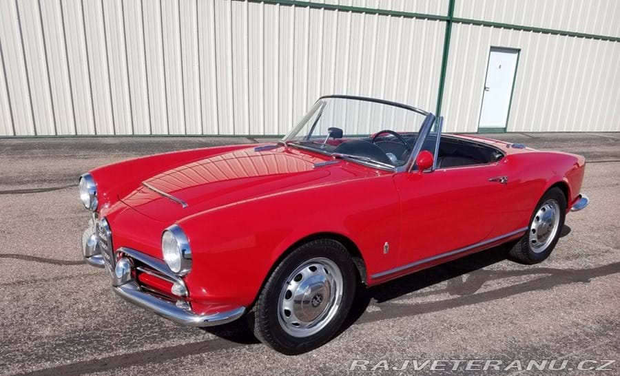 1965 ALFA ROMEO GIULIA 1600 SPIDER - Estimativa entre 65.000 e 75.000 euros