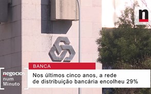 O que aconteceu à rede de balcões nos últimos cinco anos?