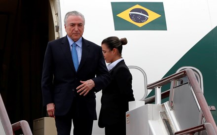 Temer: Brasil vive momento de optimismo e recuperação económica