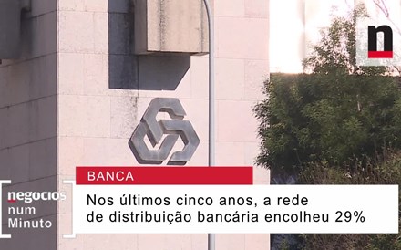 O que aconteceu à rede de balcões nos últimos cinco anos?