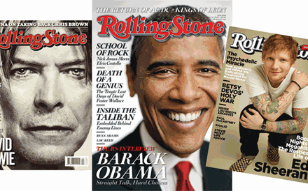 Revista Rolling Stone está à venda