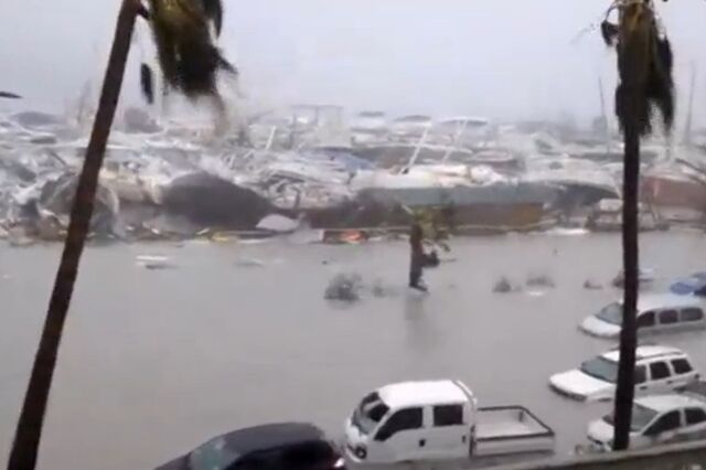 Furacão Irma já provocou nove mortos e deixa um rasto de devastação
