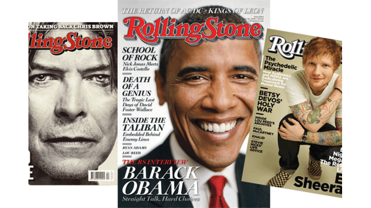 Revista Rolling Stone está à venda