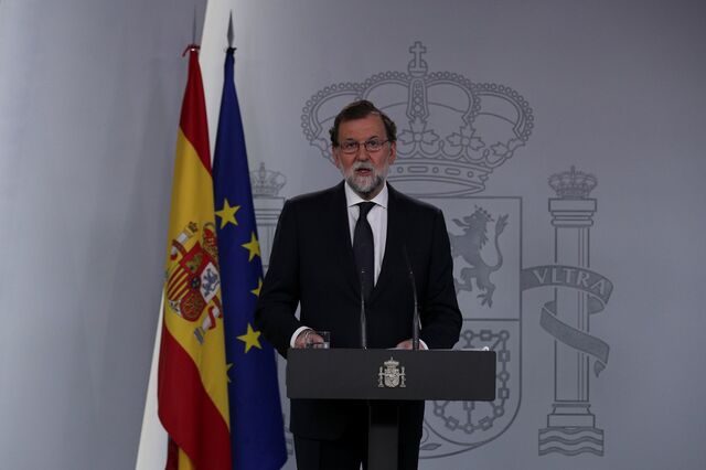 Rajoy defende que artigo 155.º na Catalunha é a 'única resposta possível'