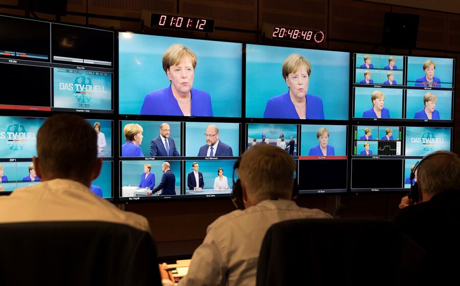 merkel schulz debate