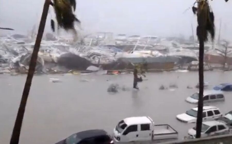 furacão irma saint martin