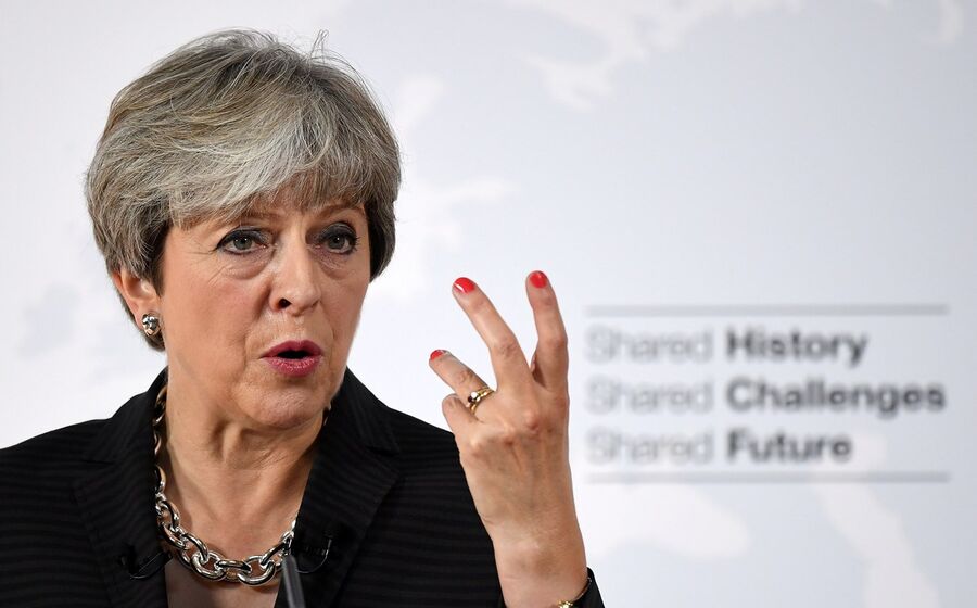 Theresa May, primeira-ministra, Reino Unido, Florença