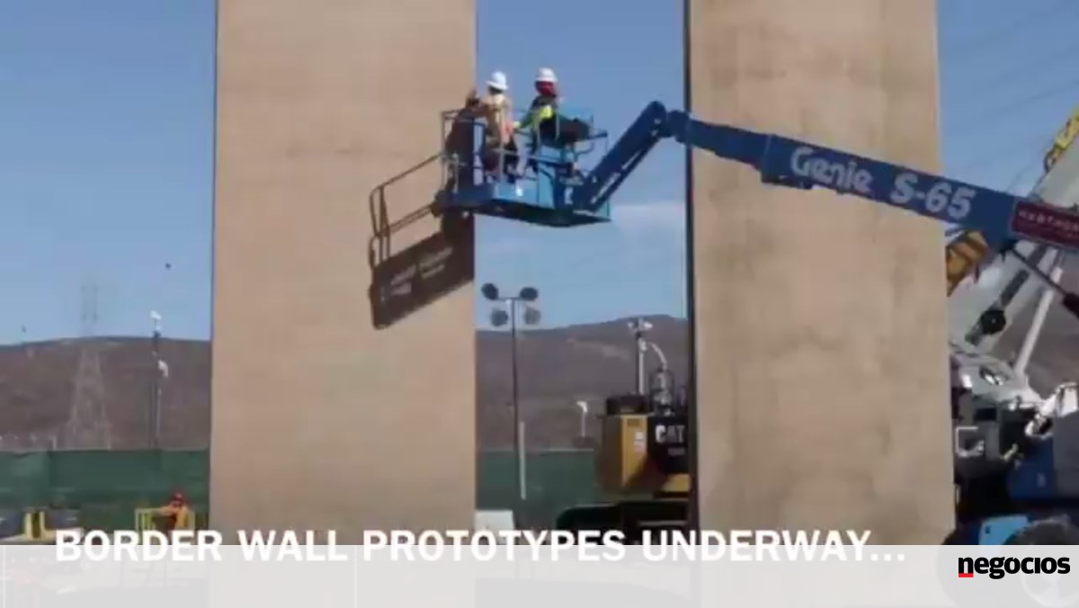 Trump muestra prototipos de muro con México – Américas
