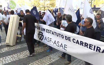 Inspetores da ASAE protestam junto aos ministérios das Finanças e da Economia 