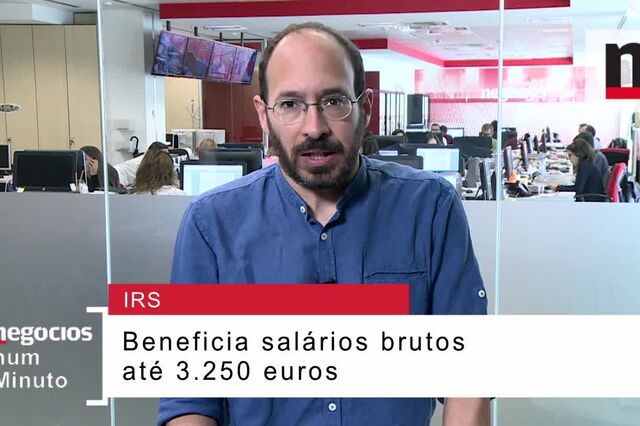 Redução do IRS chega ao terceiro escalão