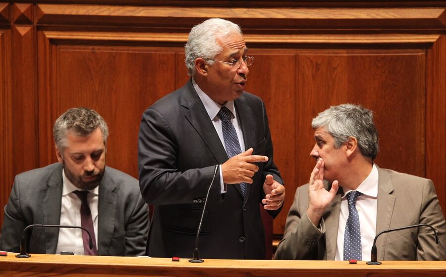Antonio costa debate parlamento mario centeno pedro nuno santos