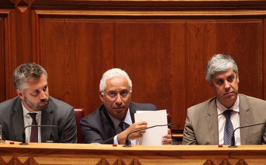 Antonio costa debate parlamento mario centeno pedro nuno santos