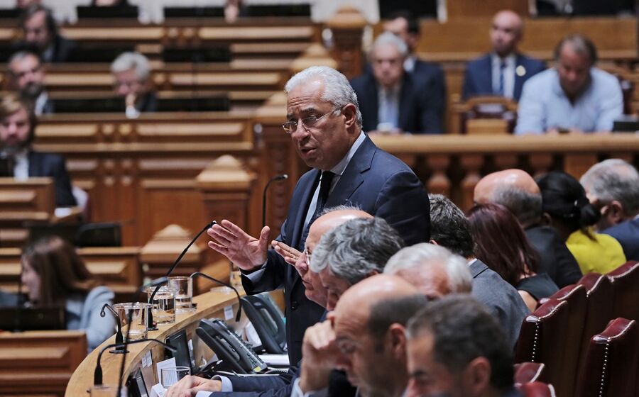 moção censura antónio costa