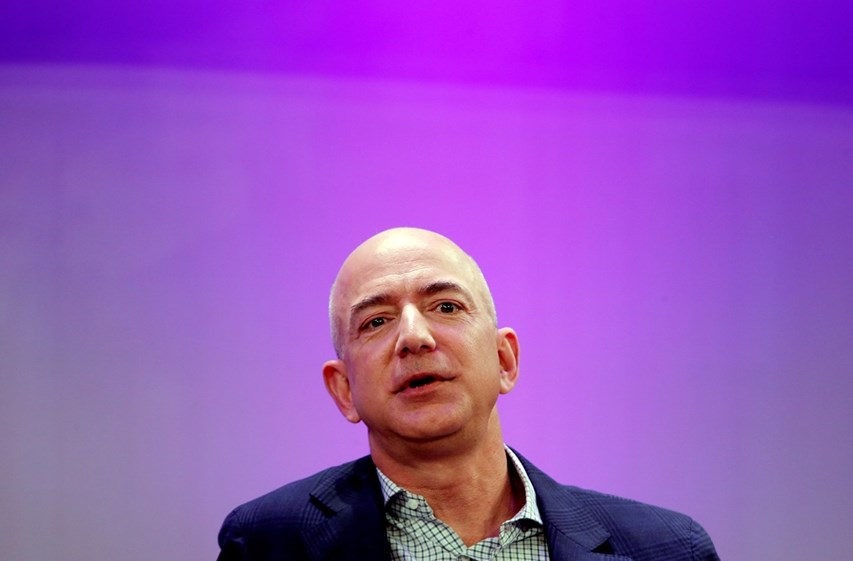 2º Jeff Bezos 81,5 mil milhões de dólares