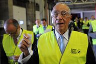 Marcelo apresentou-se em Matosinhos como 'o Presidente de todas as cervejeiras portuguesas'.