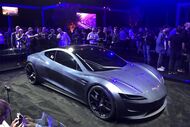 tesla semi roadster