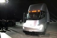 tesla semi roadster
