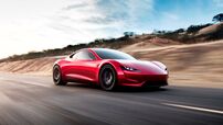 tesla semi roadster