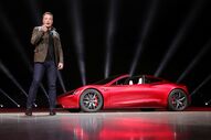 tesla semi roadster