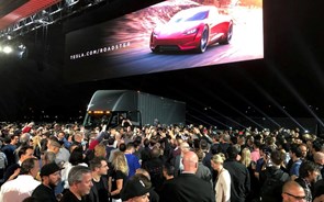 Tesla: Na apresentação do primeiro camião a estrela foi o desportivo mais rápido de sempre