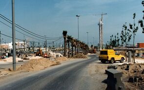 construção da Expo 98