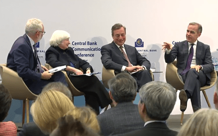 Assista em directo à conferência do BCE com Draghi e Yellen