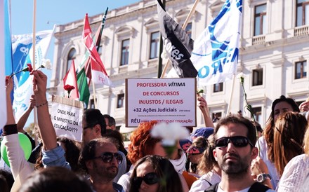Fotogaleria: Professores manifestam-se em Lisboa