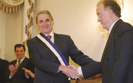 2006 Condecoração de Belmiro pelo então Presidente da República, Jorge Sampaio