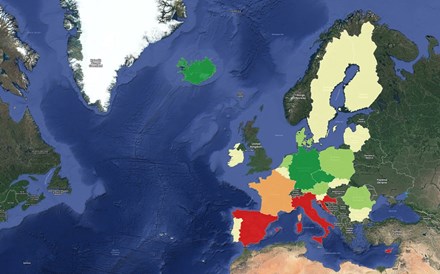 Mapa: Desemprego em Portugal continua abaixo da Zona Euro