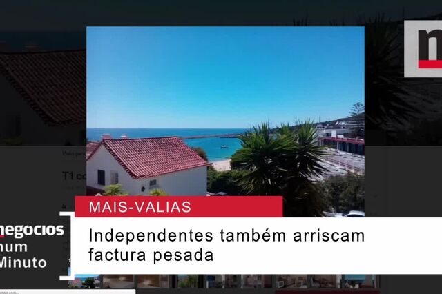 Recibos verdes: chumbada solução para 'armadilha' das mais-valias 