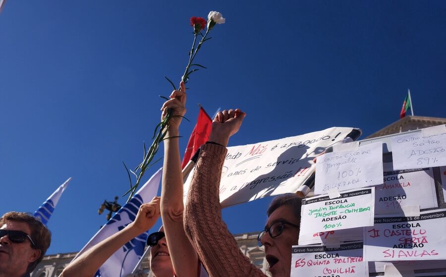 Manifestações manifestação professores
