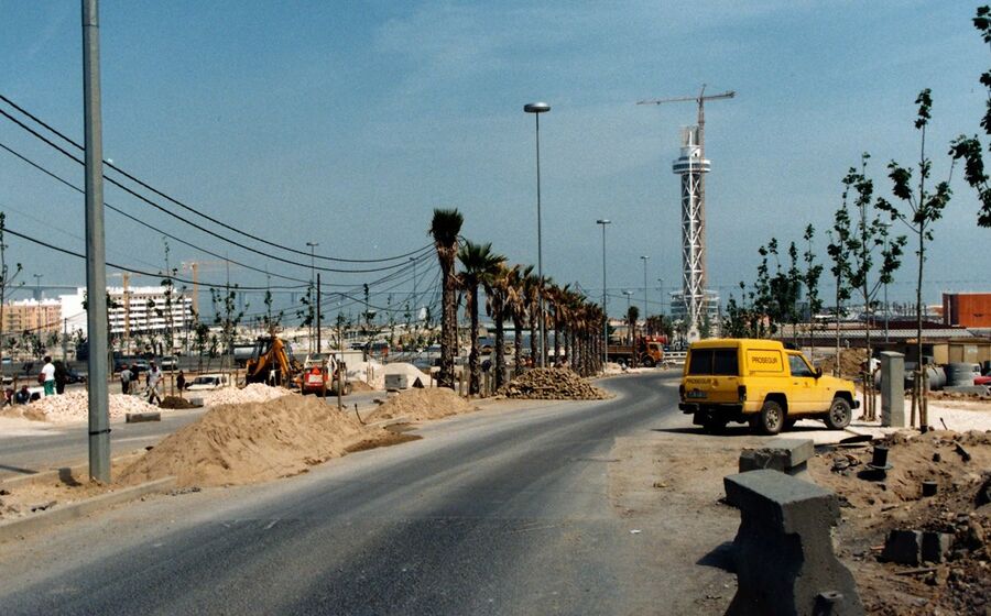 construção da Expo 98